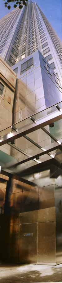 photo of canary wharf detail 