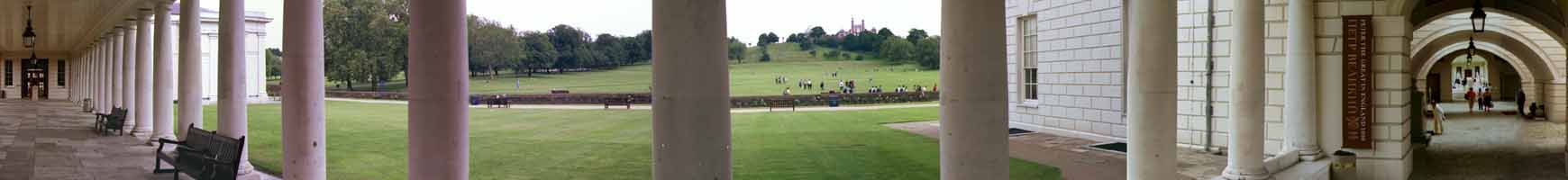 photo of maritime museum collonade