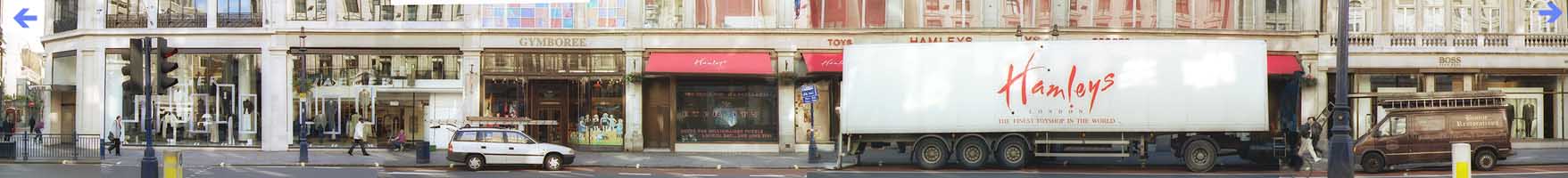 photo of Regent st 4 East. Hamleys  