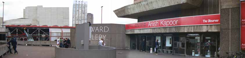 photo of south bank hayward gallery