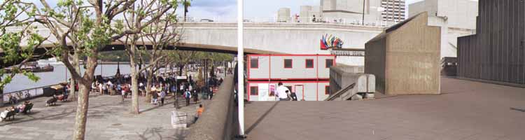 photo of south bank to lower level