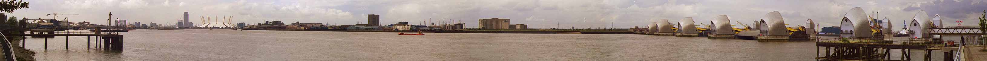 photo of thames barrier