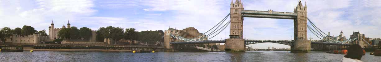 photo of the tower and tower bridge