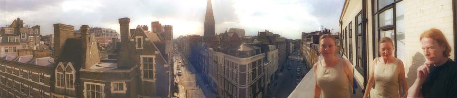 photo of Wells street .  